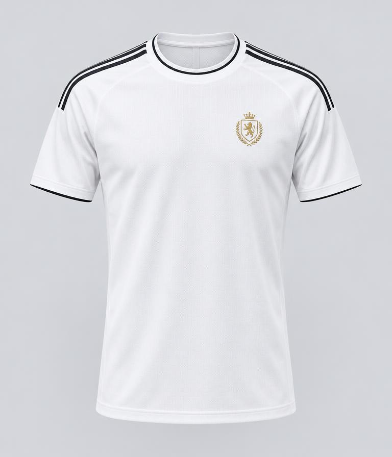 Real Madrid 2025/26 Home Jersey — illustrative sample jersey